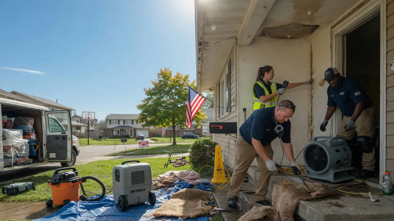 Water Damage Restoration in Percy, IL near me